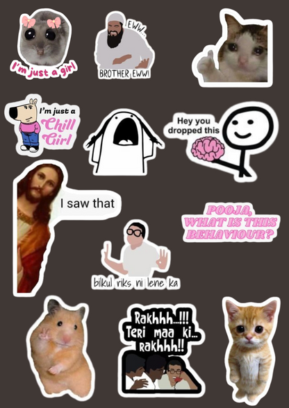 Memes – Fun & Viral (12 Pcs)