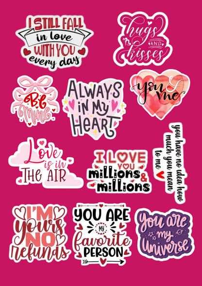Messages – Heartfelt Notes (11 Pcs)