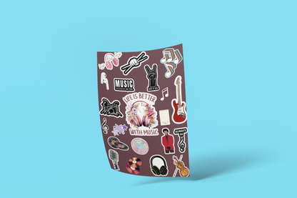 Music – Rock & Retro (20 Pcs)