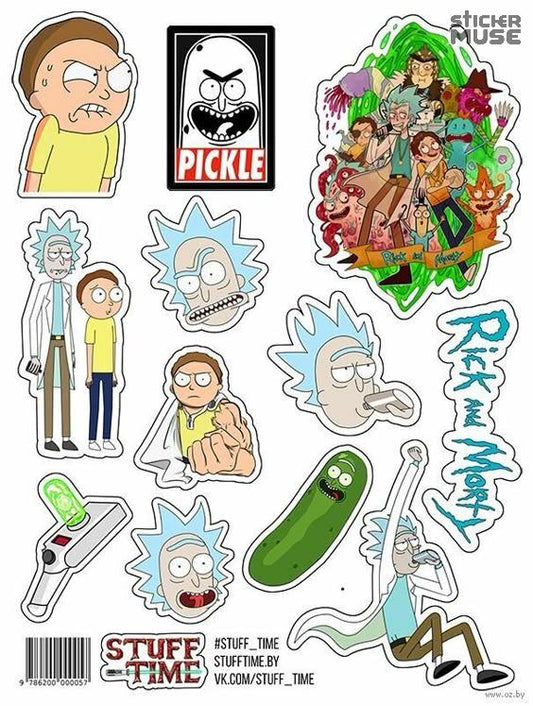 Pickle Rick – Meme Masterpiece | STICKER PACK