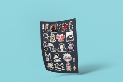 Anime Otaku Stickers for all (20 pcs)