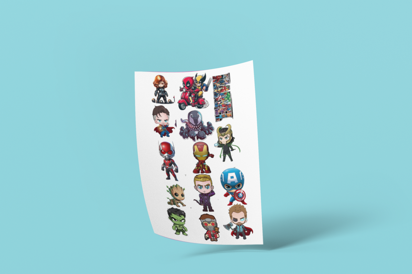 Marvel Caricature Style Character Pack (14 pcs)