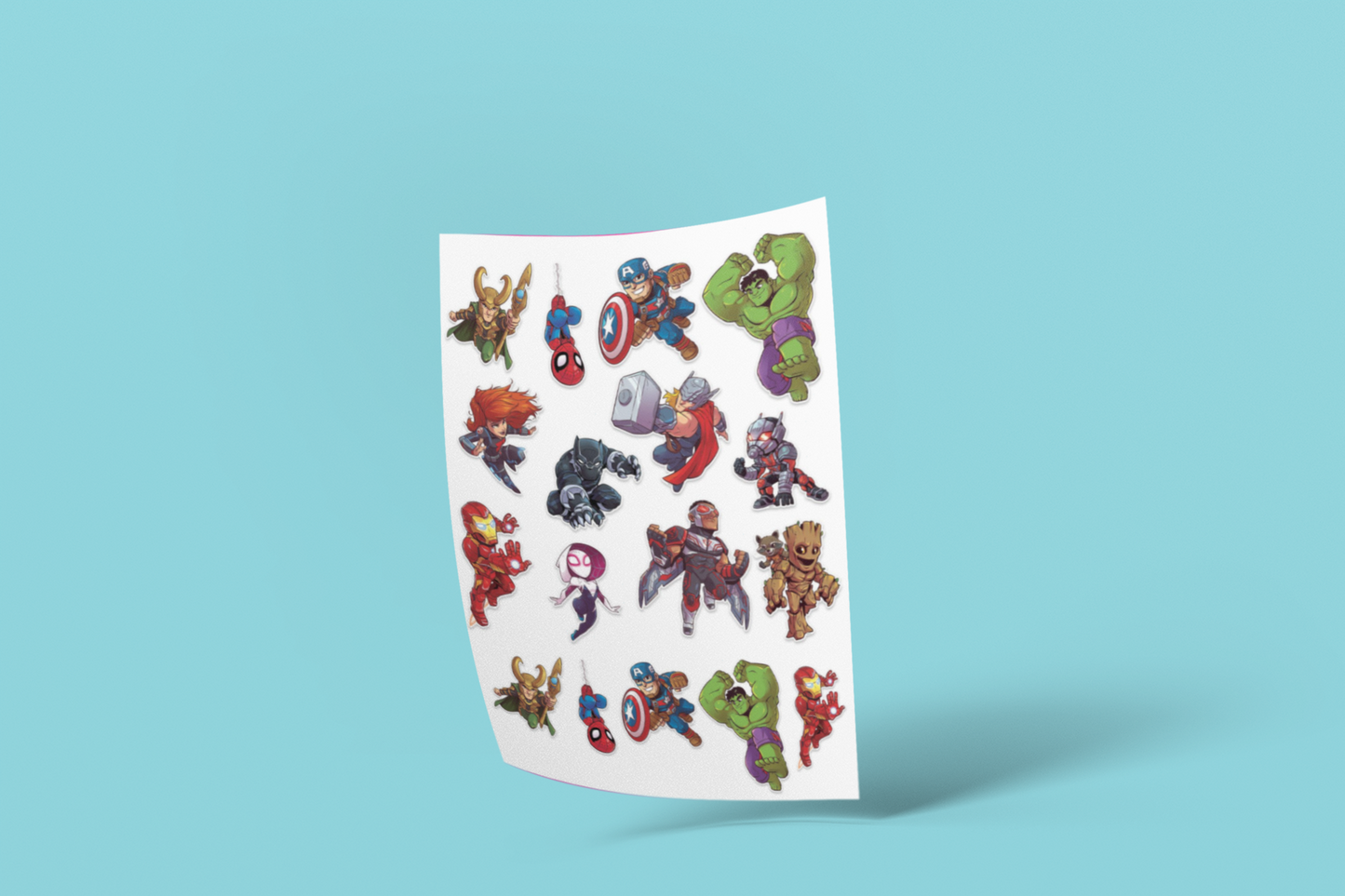 Stickerpack Marvel - (17 pcs)