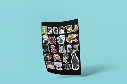 Random Anime Sticker Pack (22 pcs)