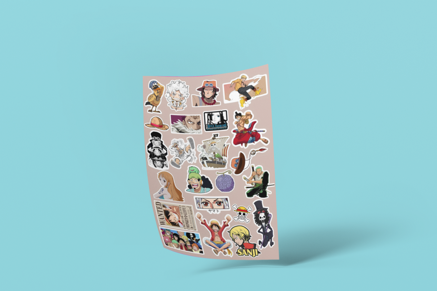 Monkey D. Luffy Sticker Pack (23 pcs)